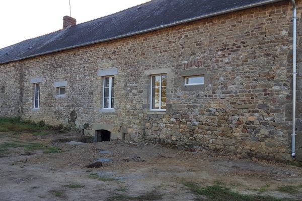 Maîtrise d'oeuvre création d'ouverture longère